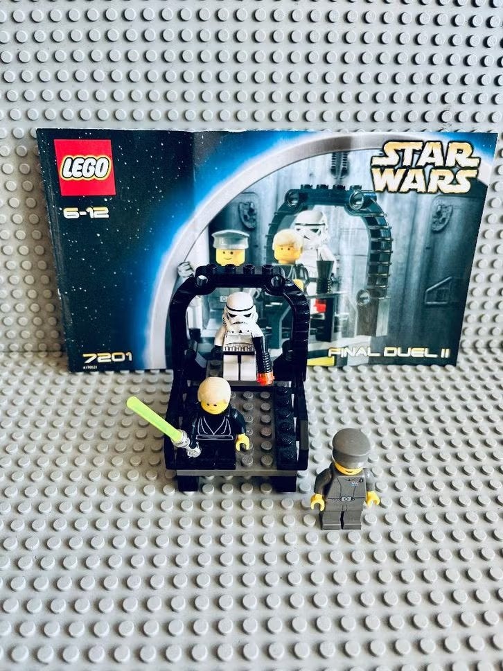 LEGO Star Wars 7201 Final Duel II, Compleet, Gebruikt, Star Wars, Lego