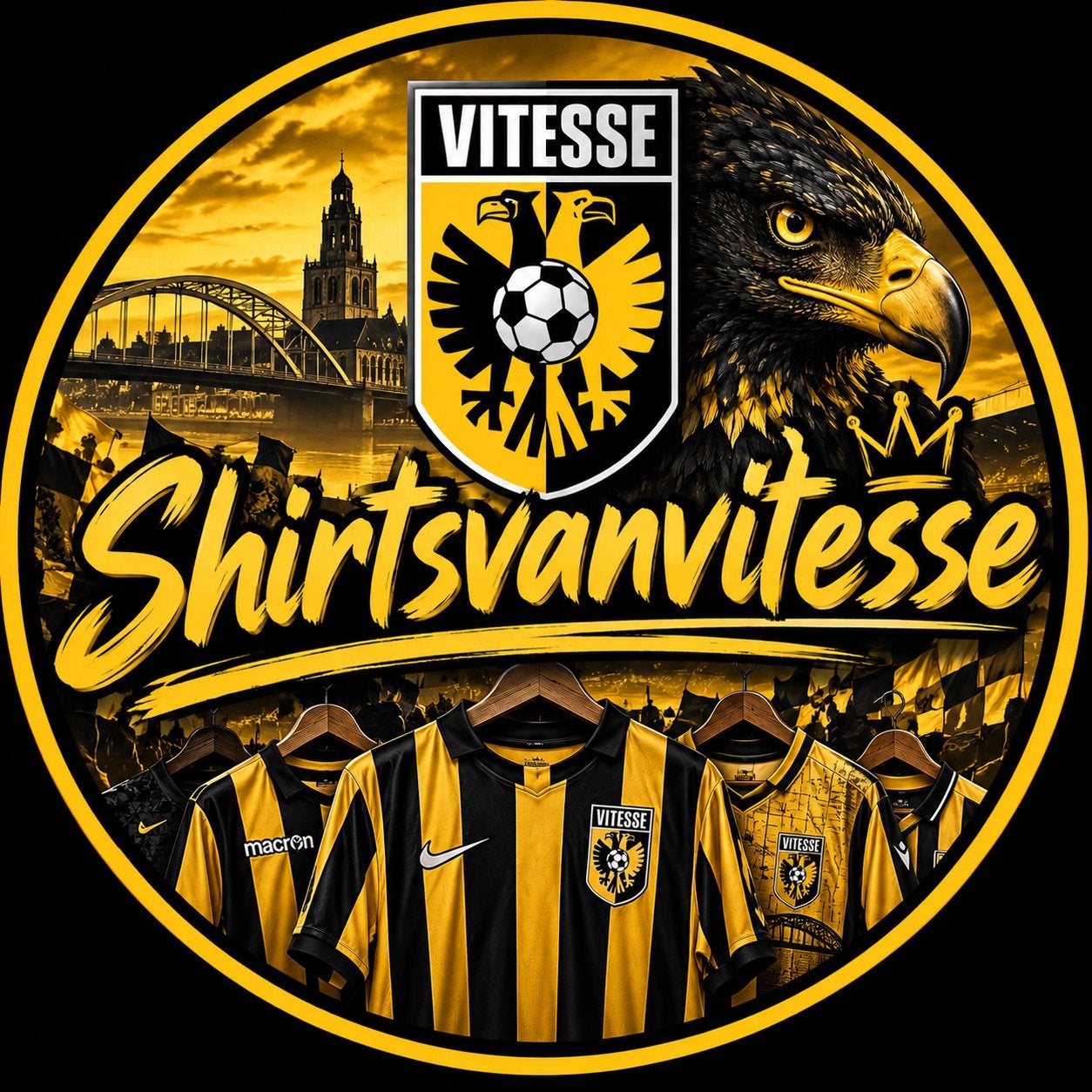 Gezocht vitesse matchwornshirts vitesse shirts, Ophalen of Verzenden, Zo goed als nieuw, Vitesse, Vaantje of Sjaal