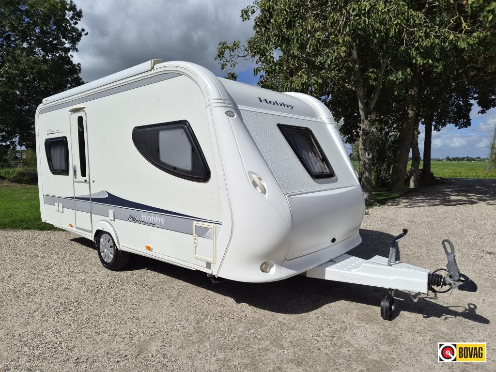Hobby La Vita Veneto 460 UFE, Caravans en Kamperen, Rondzit, Hobby, Luifel, Tot en met 4