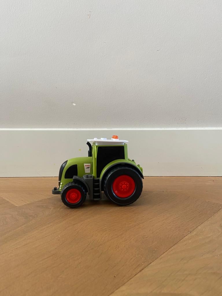 Claas Tractor en Maaidorser Speelgoed Set, Ophalen of Verzenden, Gebruikt