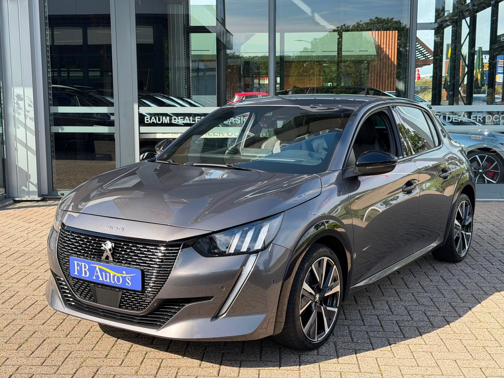 Peugeot 208 1.2 PureTech GT Airco Lmv Cruise Navi Camera, Auto's, Gebruikt, Zwart, 1199 cc, 1133 kg