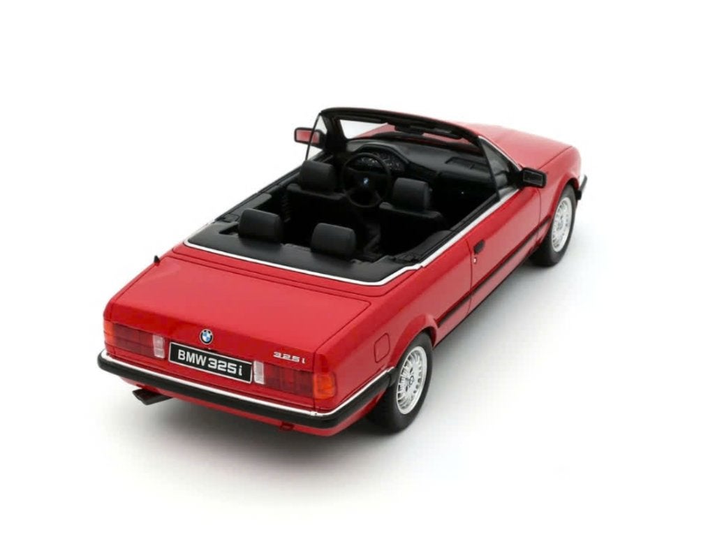 BMW 325I Cabrio 1986 Rood schaal 1/18 OTTO MOBILE OT1194, Verzenden, Nieuw, OttOMobile