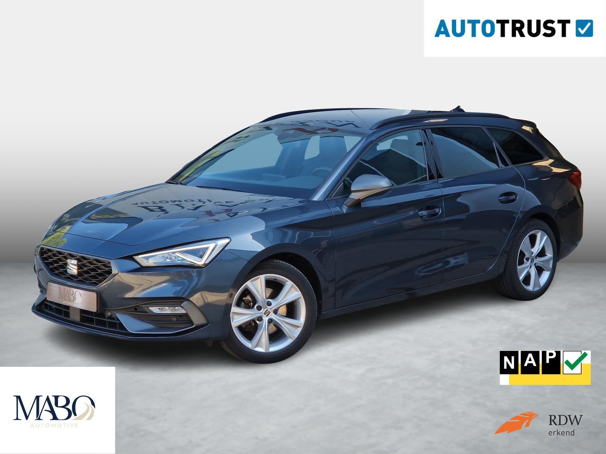 SEAT Leon Sportstourer 1.0 TSI FR Bus Intense NL Auto|Dealer, Stof, Gebruikt, Met garantie (alle), Leon