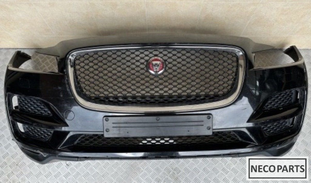 JAGUAR F-PACE XENON VOORBUMPER ORIGINEEL ALLES LEVERBAAR!!, Gebruikt, -, Ophalen of Verzenden, Jaguar