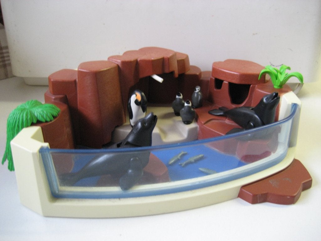 playmobil bassin met zeeleeuwen en pinguins, Ophalen of Verzenden, Zo goed als nieuw