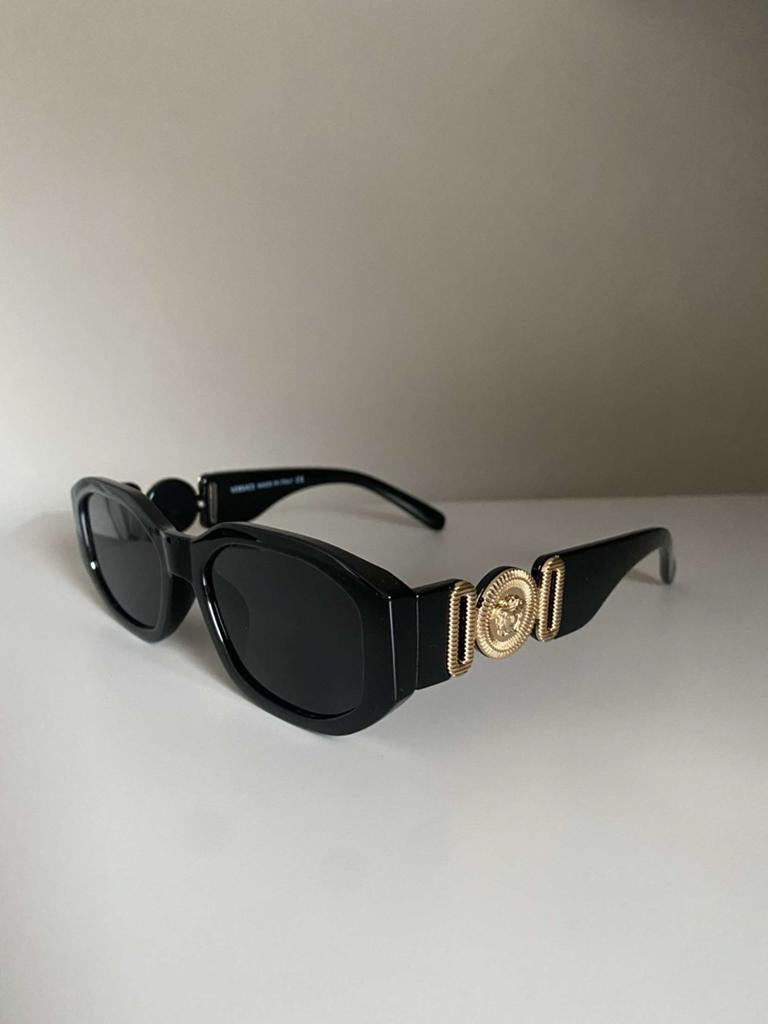 Versace zonnebril, Sieraden, Tassen en Uiterlijk, Zonnebrillen en Brillen | Heren, Overige merken, Zonnebril, Verzenden, Zwart