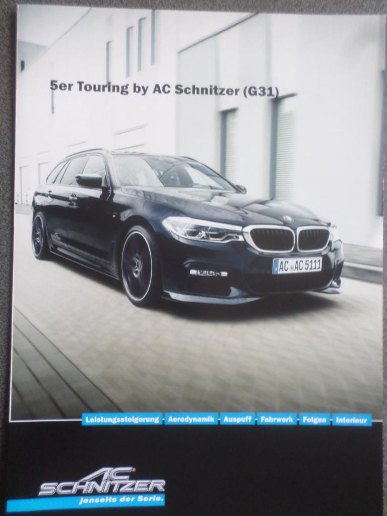 BMW Serie 5 Touring 2017 by AC Schnitzer Brochure, Ophalen of Verzenden, Zo goed als nieuw, BMW