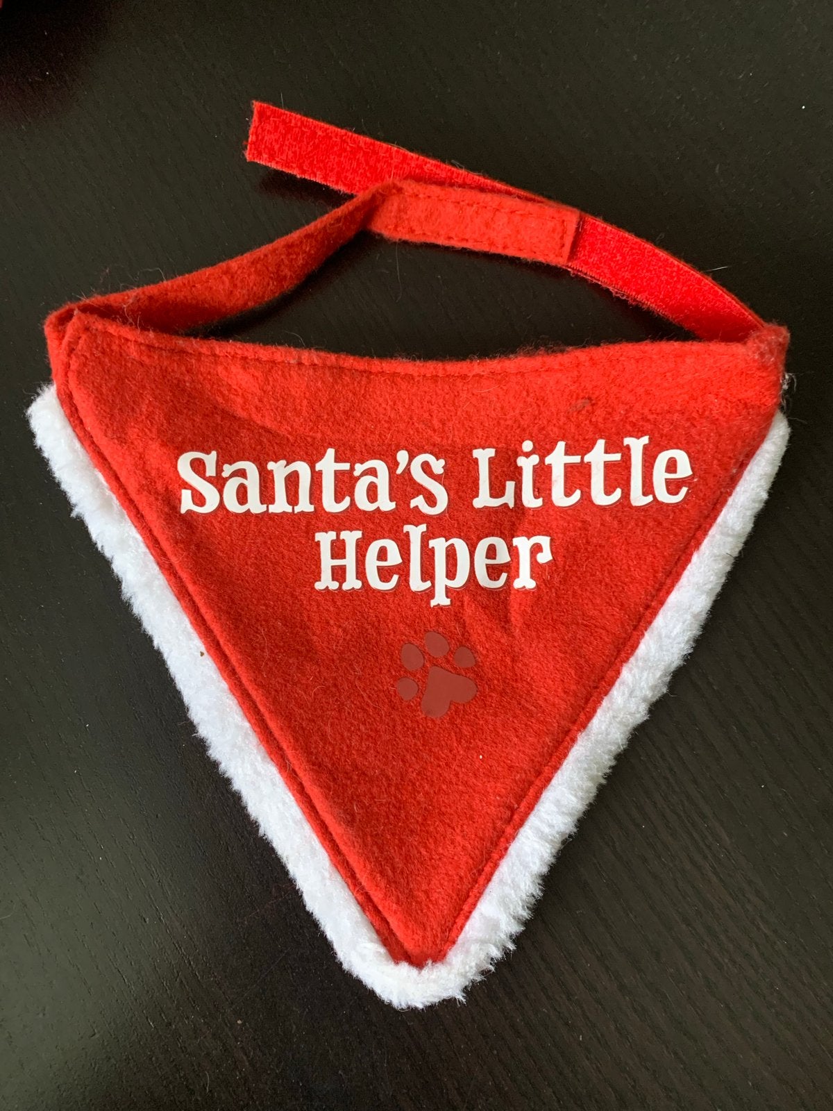Santa’s little helper kerstbandana voor poes of kleine hond, Ophalen of Verzenden