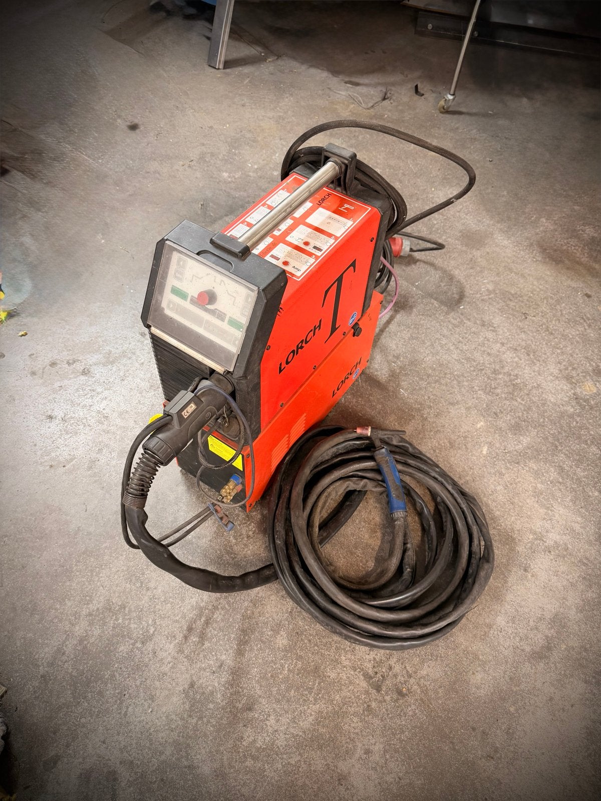 Lorch T250 DC Pro Control TIG lasapparaat met waterkoeling, Ophalen of Verzenden, Gebruikt, 250 ampère of meer, Tig