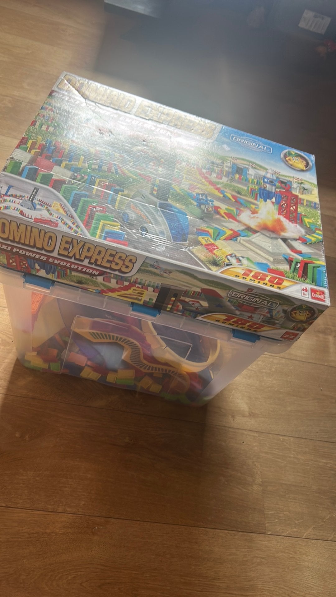 Domino express steentjes, Ophalen of Verzenden, Gebruikt