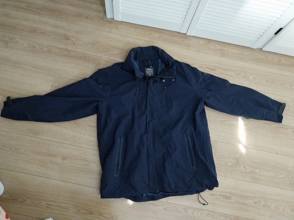 Human Nature windjack blauw 3xl, Kleding | Heren, Jassen | Zomer, Blauw, Overige maten, Ophalen of Verzenden, Zo goed als nieuw