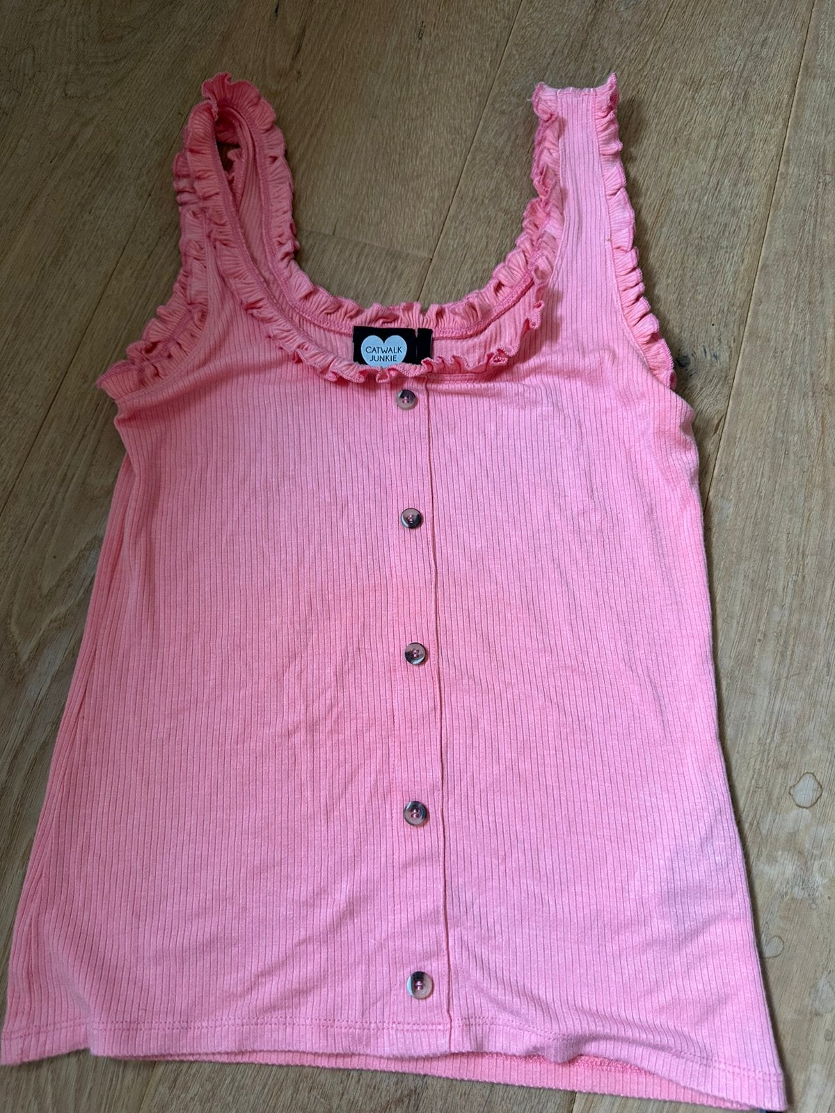 Catwalk Junkie, mt S, top, Ophalen of Verzenden, Zo goed als nieuw, Roze, Maat 36 (S)
