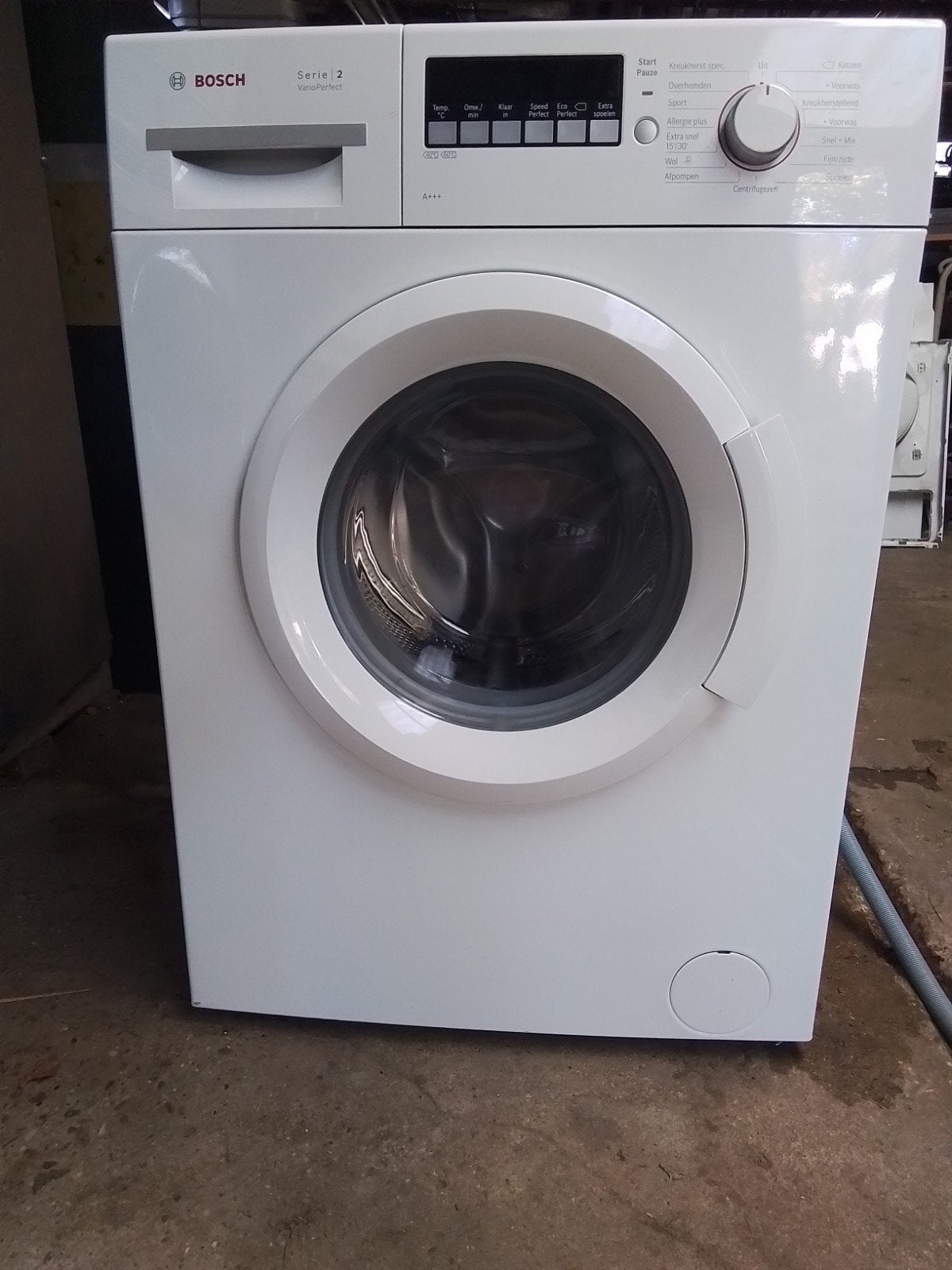 bosch wasmachine, Ophalen, Gebruikt, 1200 tot 1600 toeren, 85 tot 90 cm