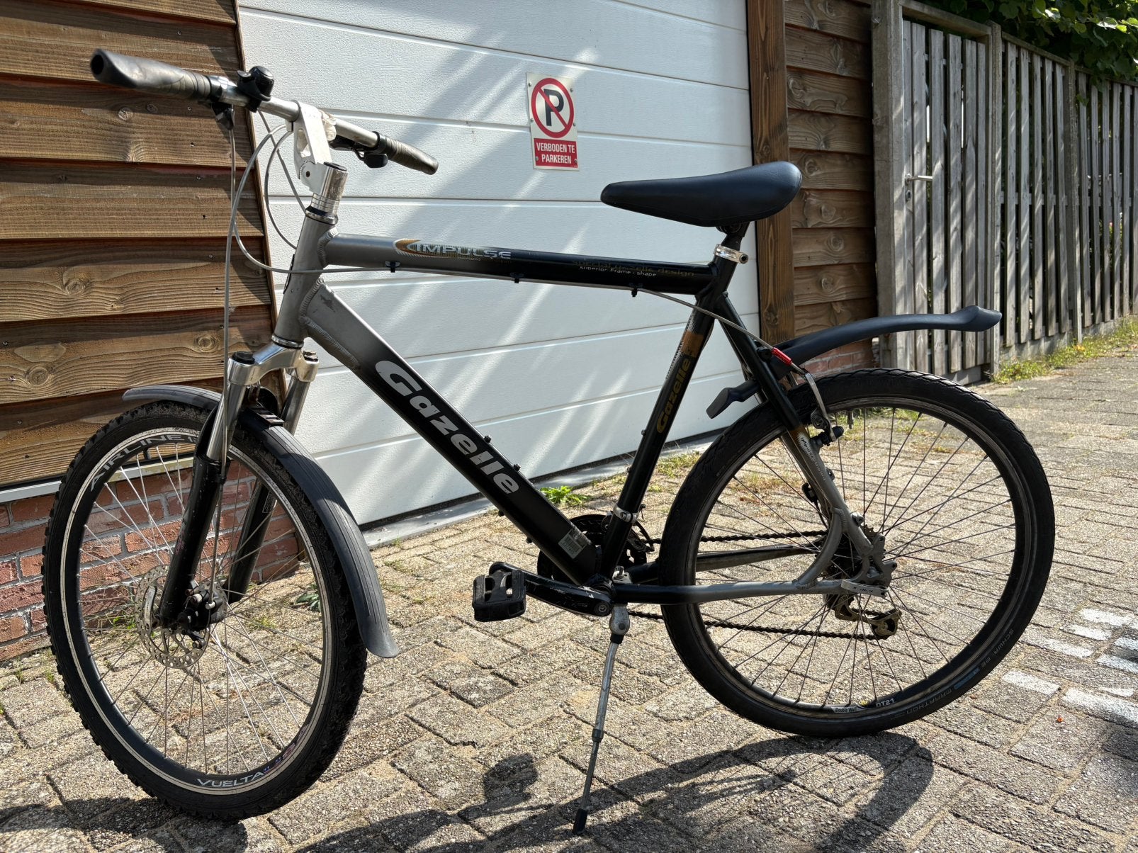 Gazelle mauntbike heren fiets, Ophalen, Gebruikt, Versnellingen, Schijfrem