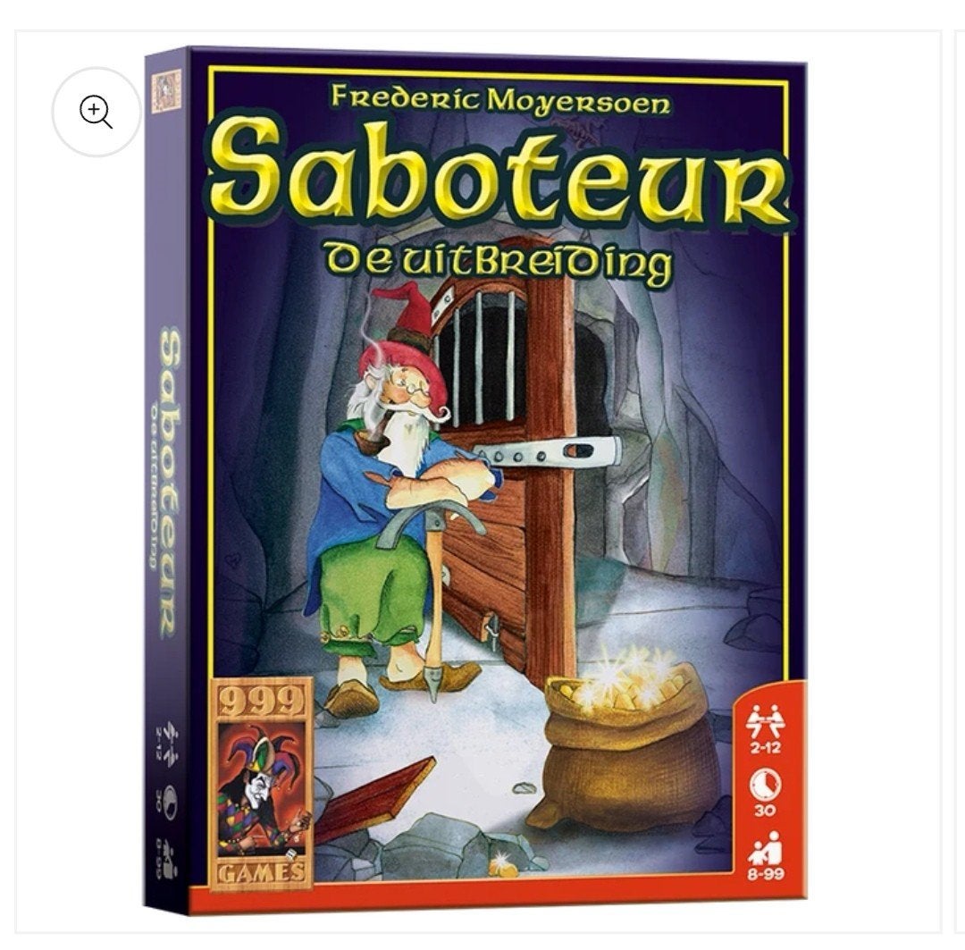 Saboteur: De Uitbreiding - Nieuw in verpakking, Een of twee spelers, Ophalen of Verzenden, Nieuw, 999 Games