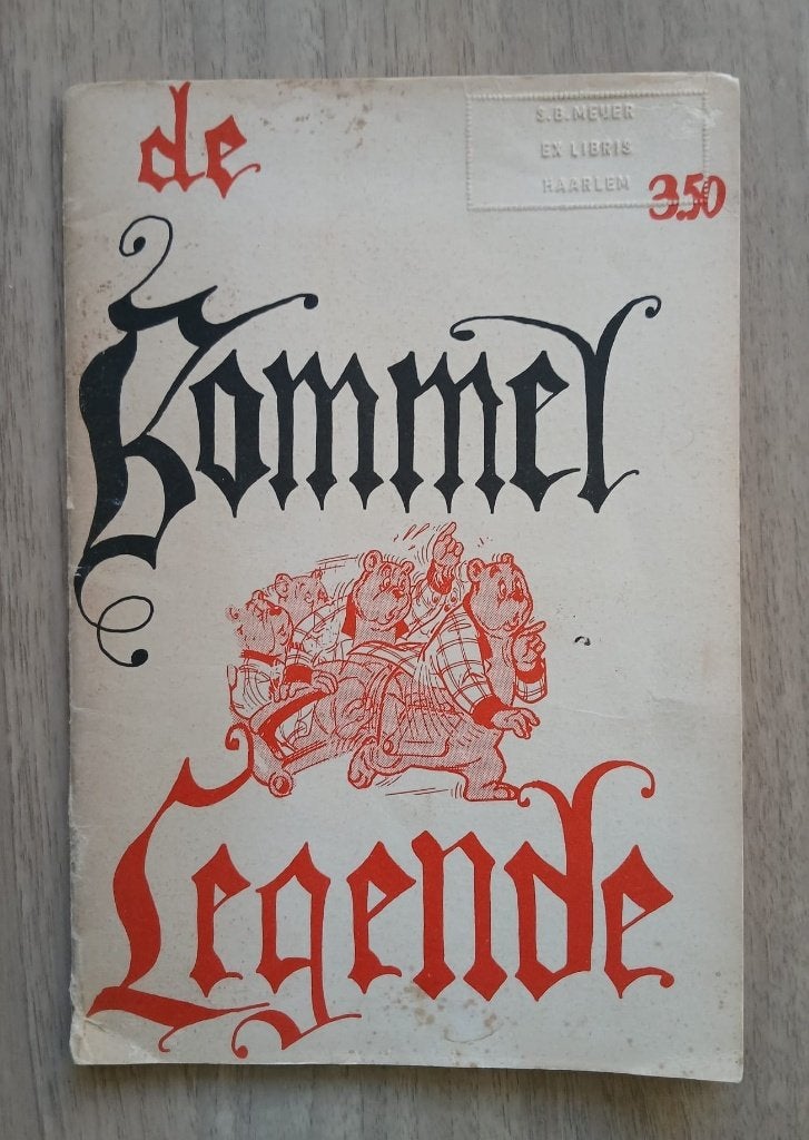 De Bommel Legende. 1973. Illegale uitgave., Boeken, Gelezen, Marten Toonder, Eén stripboek, Ophalen of Verzenden