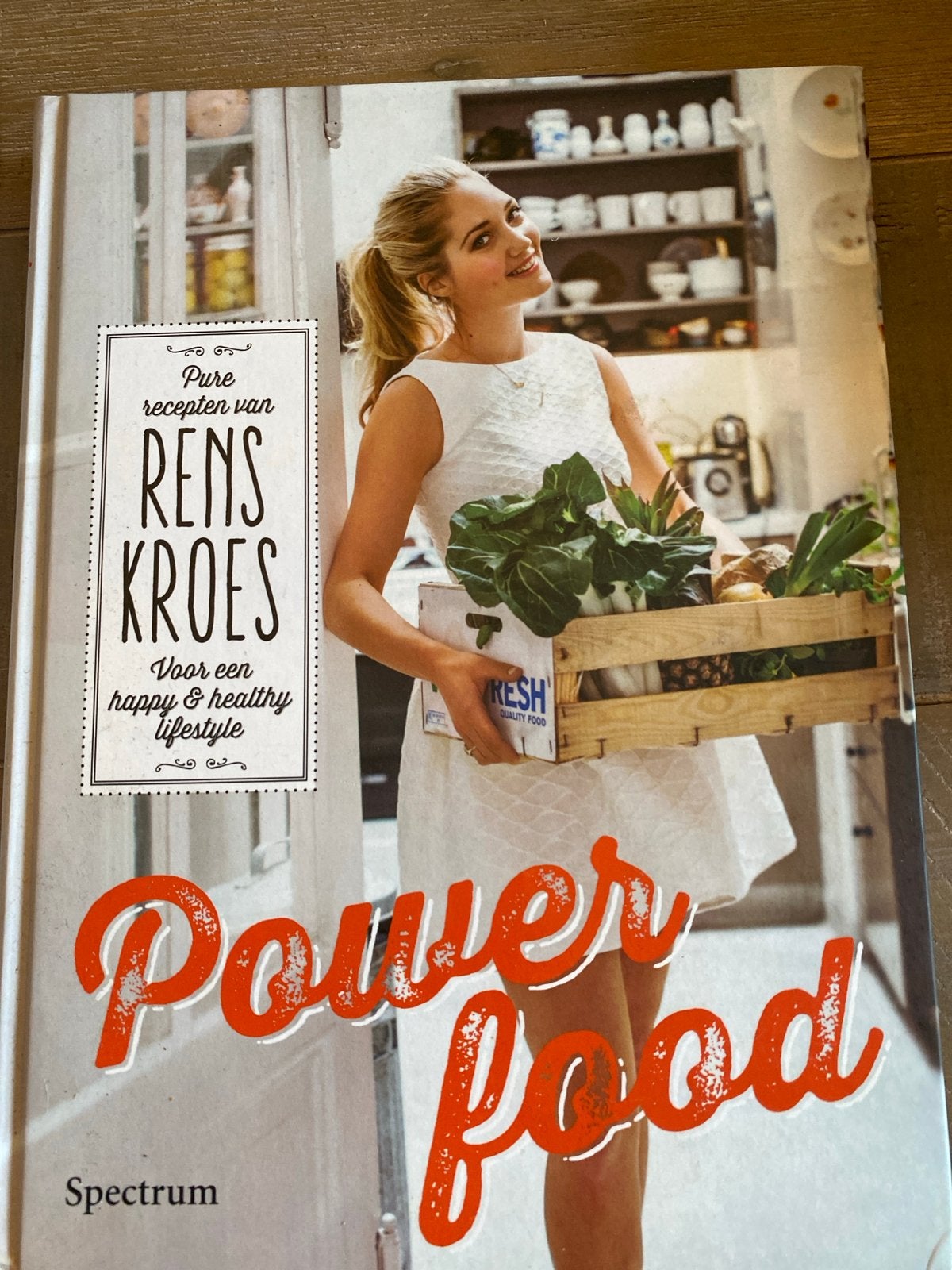 Powerfood - Pure recepten van Rens Kroes, Boeken, Kookboeken, Hoofdgerechten, Ophalen of Verzenden, Zo goed als nieuw, Gezond koken