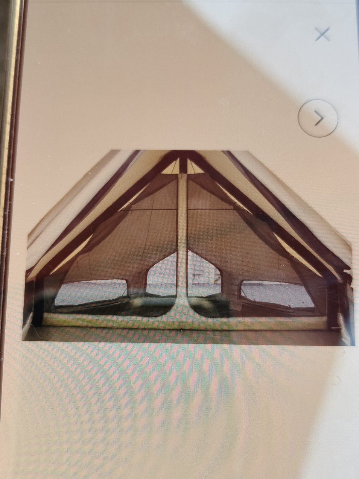 Binnentent Obelink Sahara 400 Easy Air, Caravans en Kamperen, Ophalen of Verzenden, Gebruikt, Tot en met 6