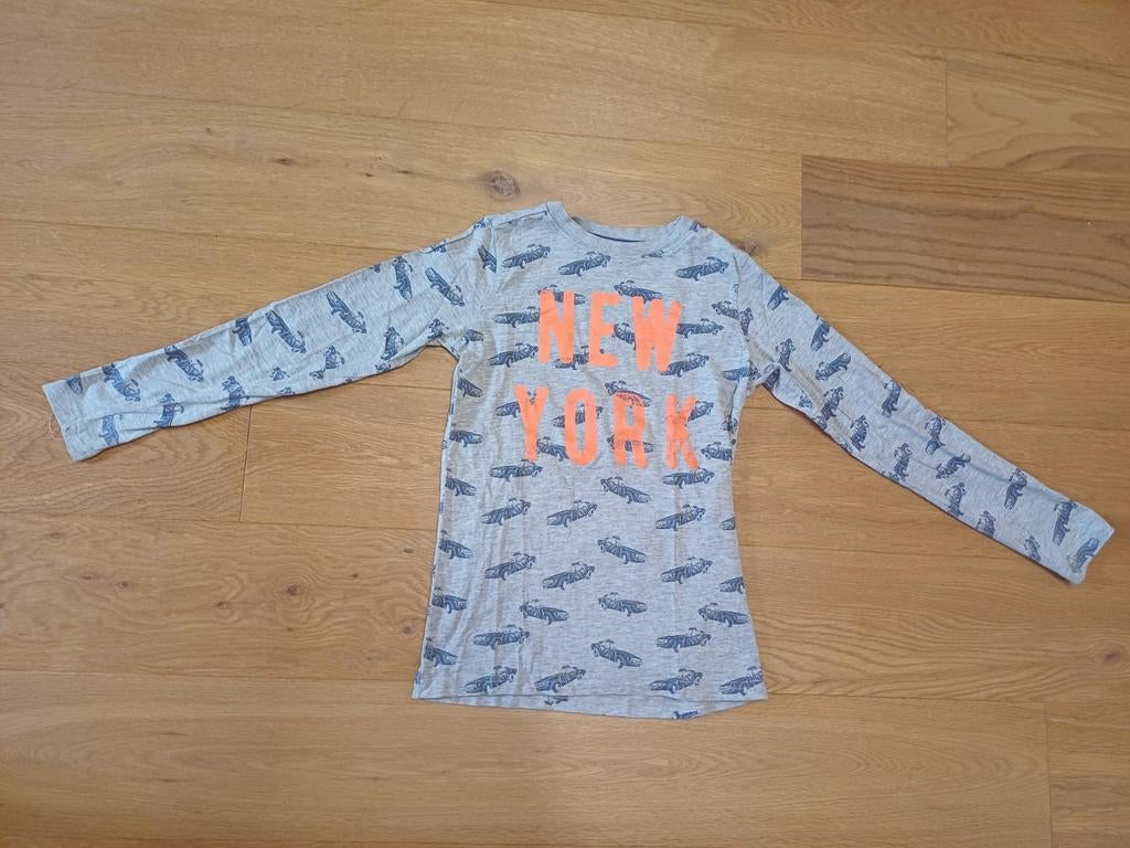 Leuk shirt van de Hema maat 134/140, Gebruikt, Ophalen of Verzenden, Shirt of Longsleeve, Hema