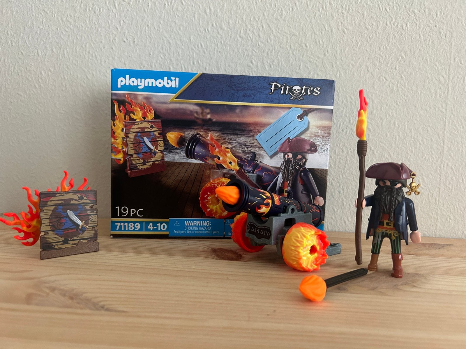 Playmobil Pirates Piraat met Kanon (71189), Ophalen of Verzenden, Zo goed als nieuw