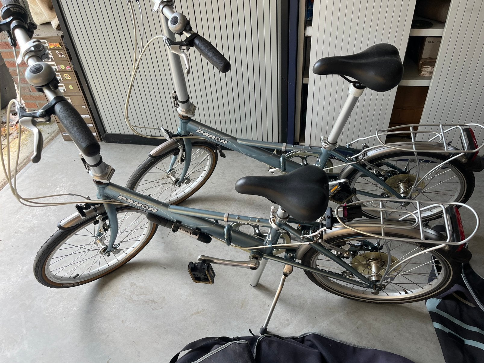 set Dahon Impulse vouwfiets 20 inch met draagtassen 7 versne, Ophalen, 20 inch of meer, Velgrem, Versnellingen