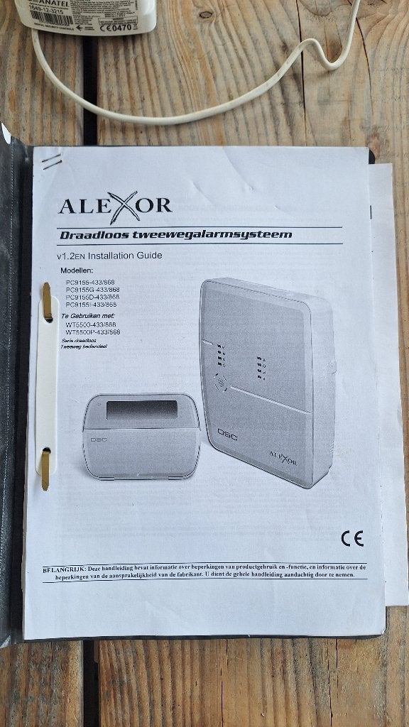 Alexor DSC Alarmsysteem alarm systeem, Beweging, Detector, Sensor of Melder, ., Ophalen of Verzenden