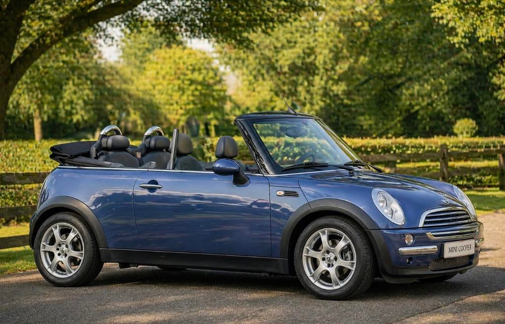 Te koop mooie luxe Mini Cooper Cabrio, Auto's, Mini, Particulier, Cabrio, ABS, Airbags, Airconditioning, Android Auto, Apple Carplay