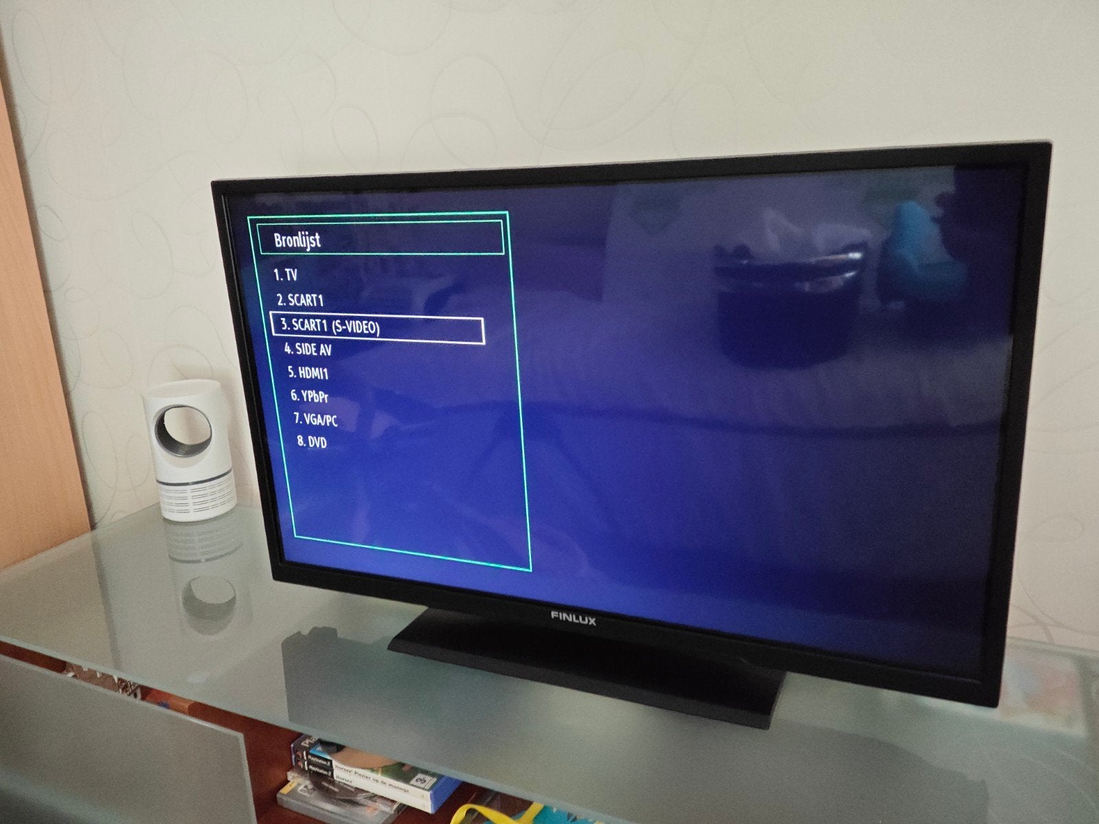 Finlux TV met ingebouwde DVD speler, Gebruikt, 60 tot 80 cm, Ophalen, Overige merken