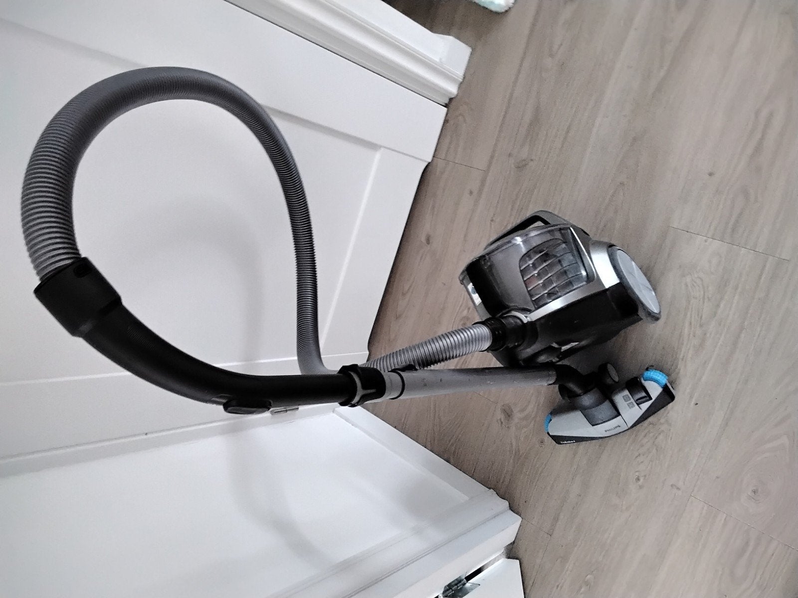 Philips PowerPro Compact stofzuiger - Zonder zak, Ophalen, Gebruikt, Philips, Sledestofzuiger