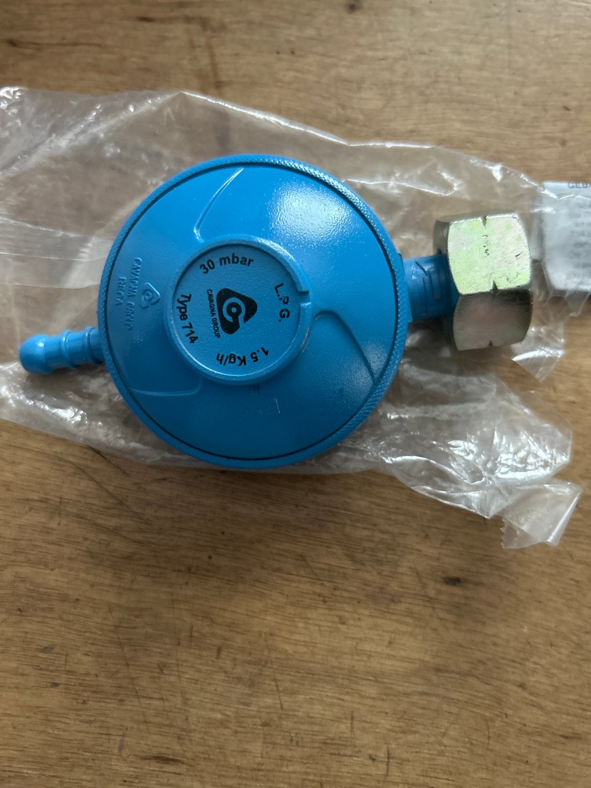 Lagedrukregelaar LPG 30 mbar - Nieuw in verpakking, Ophalen of Verzenden, Nieuw