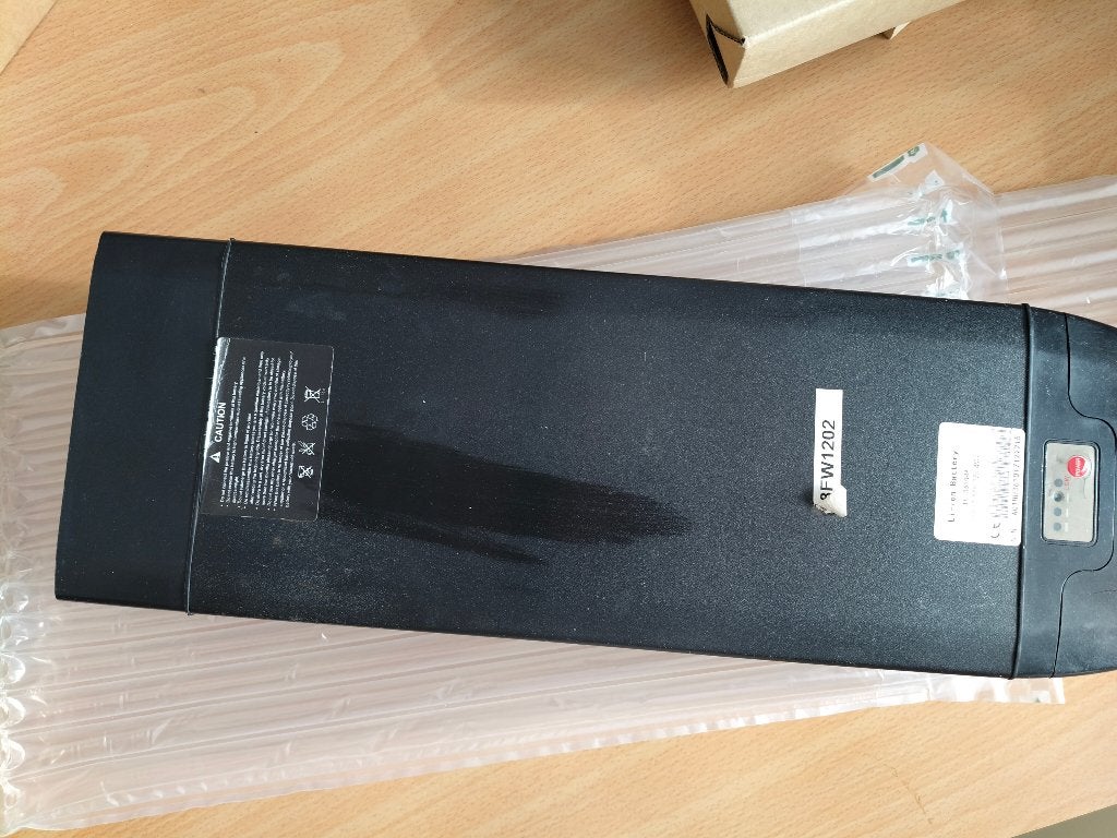 Fietsaccu Brinckers, Fietsen en Brommers, Elektrische fietsen, Minder dan 47 cm, Ophalen, Gebruikt, Brinckers