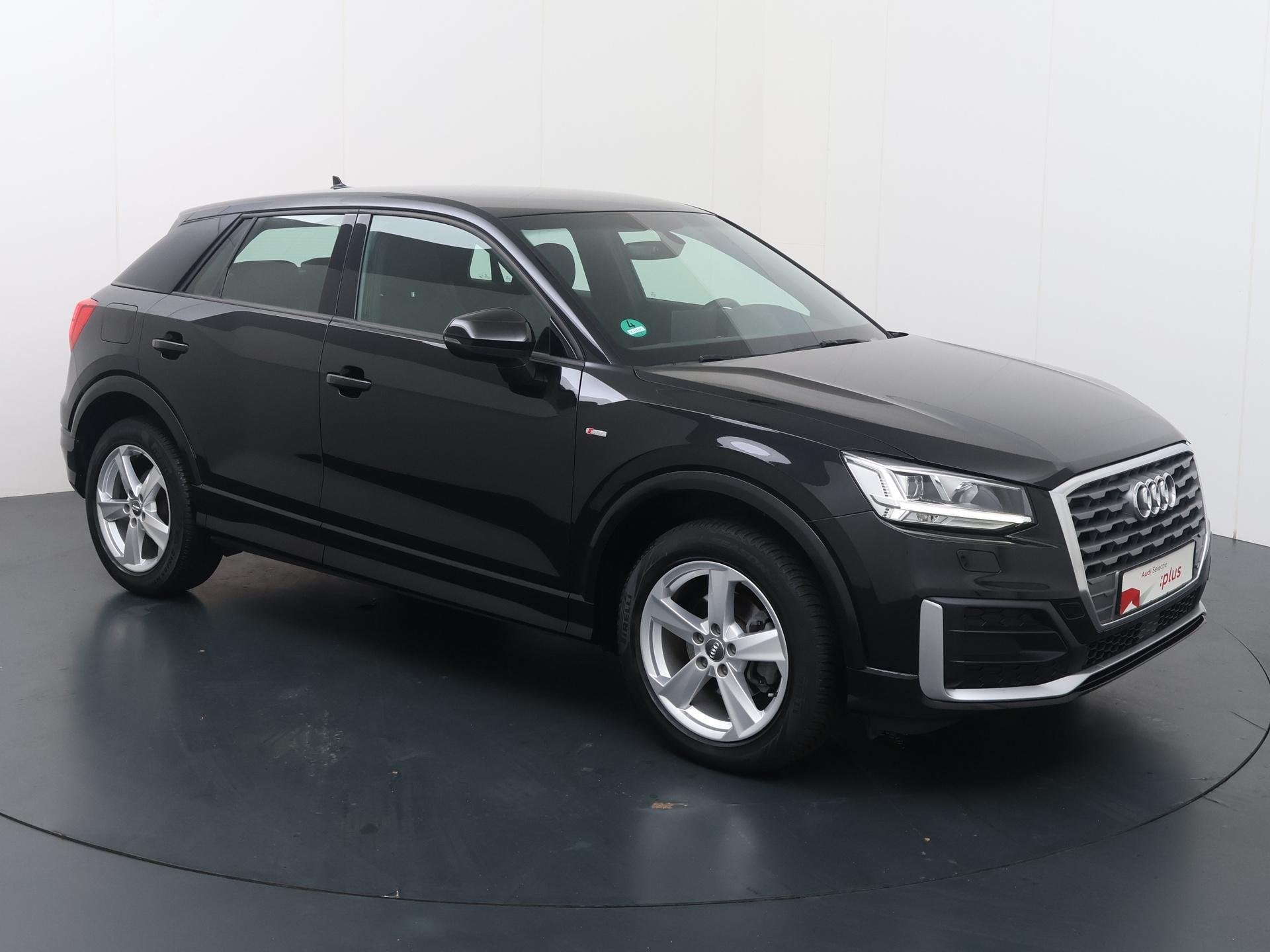 Audi Q2 35 TFSI S Edition | 150 PK | Automaat | Cruise contr, Auto's, 12 maanden, 4 cilinders, Leder en Stof, Zwart