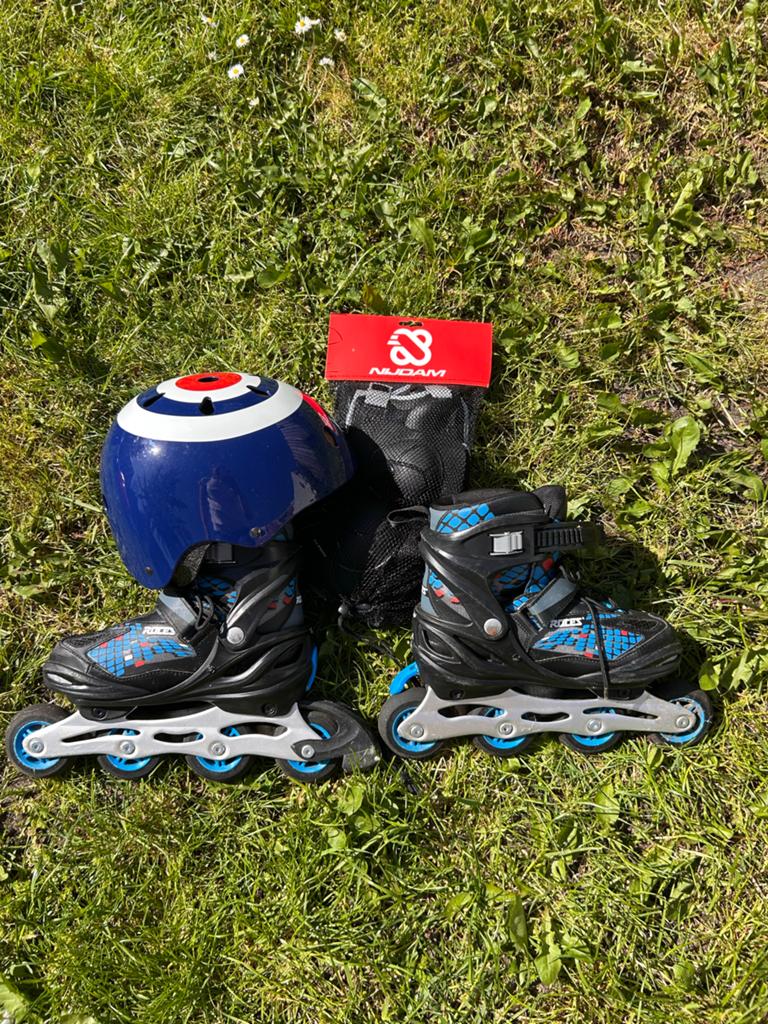 Kinder Roces skates verstelbaar 35-38, Kinderen en Baby's, Speelgoed | Buiten | Rolschaatsen, Ophalen, Verstelbaar, Zo goed als nieuw
