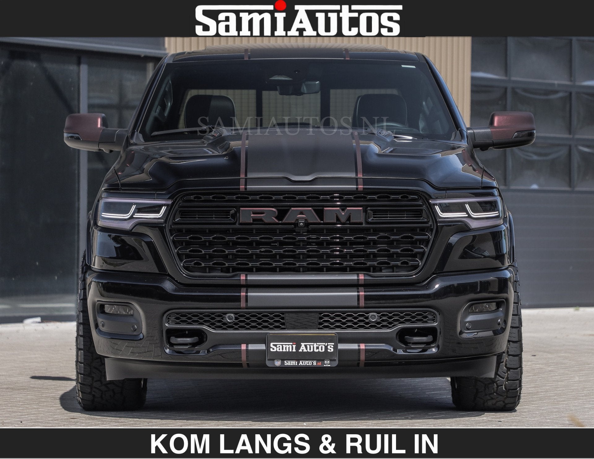 Dodge Ram Limited 540 PK | HUD | LUCHTVERING | MASSAGE | PAS, Automaat, Met garantie (alle), Zwart, Leder