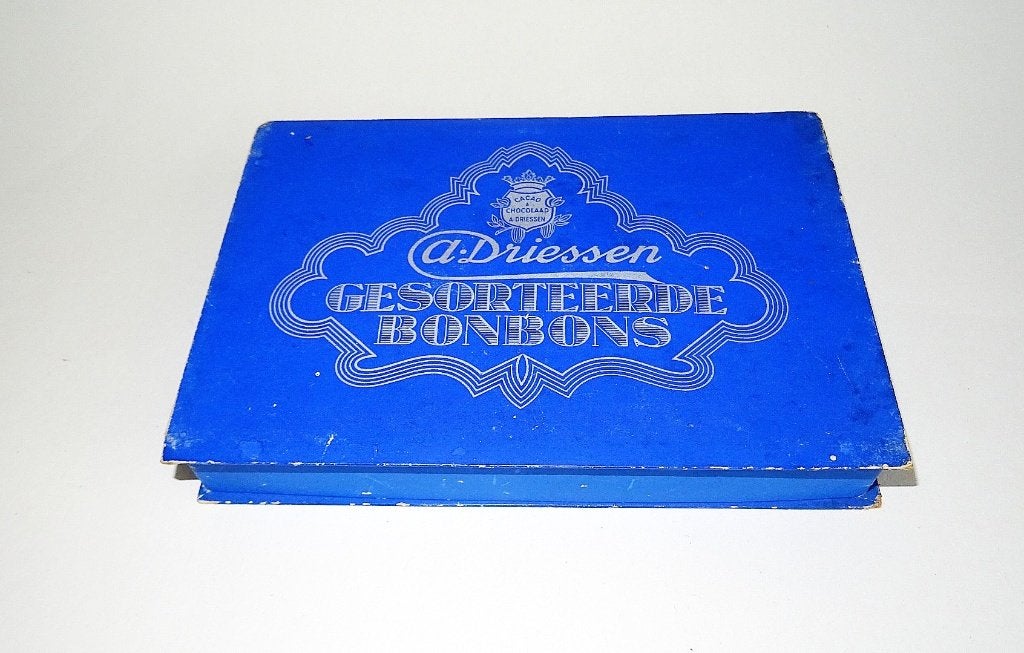 Driessen bonbons doos blauw, Ophalen of Verzenden, Overige typen