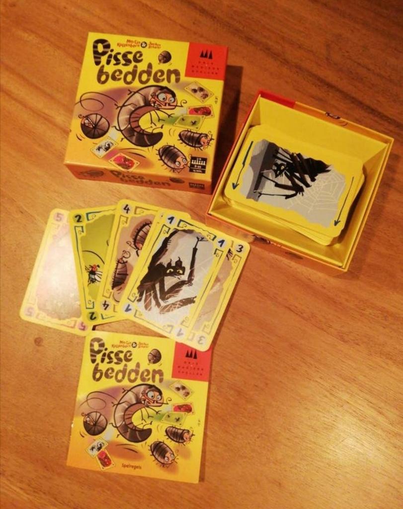 Pissebedden, kaartspel, Vijf spelers of meer, Ophalen of Verzenden, Zo goed als nieuw