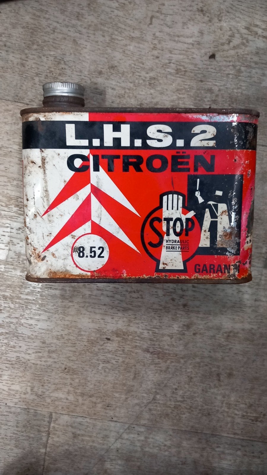 Olie blik, Verzamelen, Ophalen of Verzenden, Gebruikt, Overige