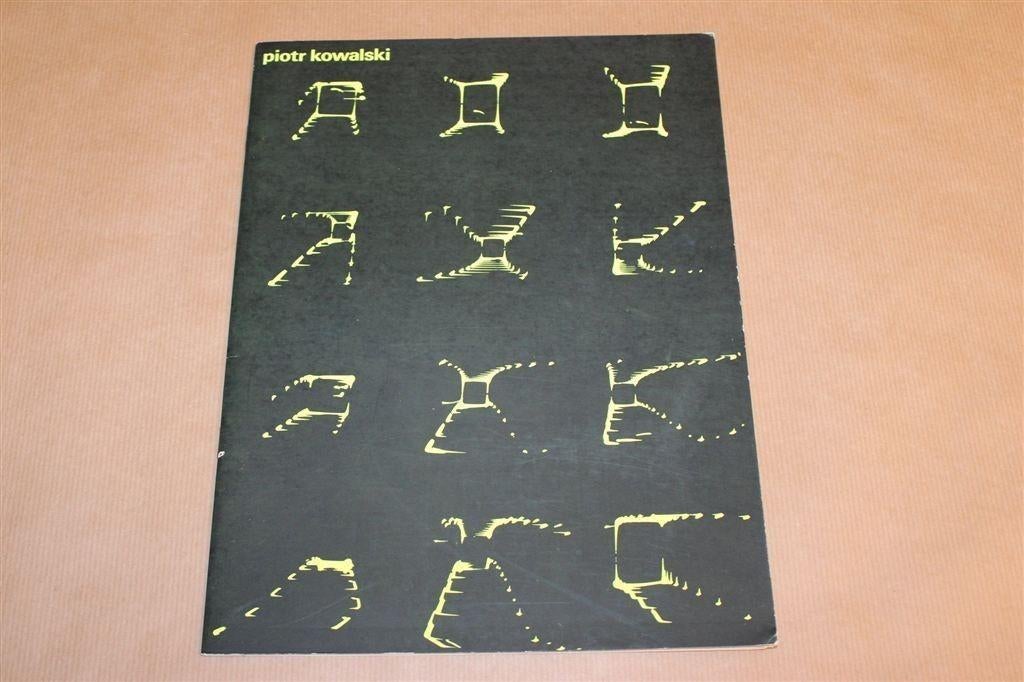 Piotr Kowalski — Stedelijk Museum Catalogus 1970, Ophalen of Verzenden, Gelezen