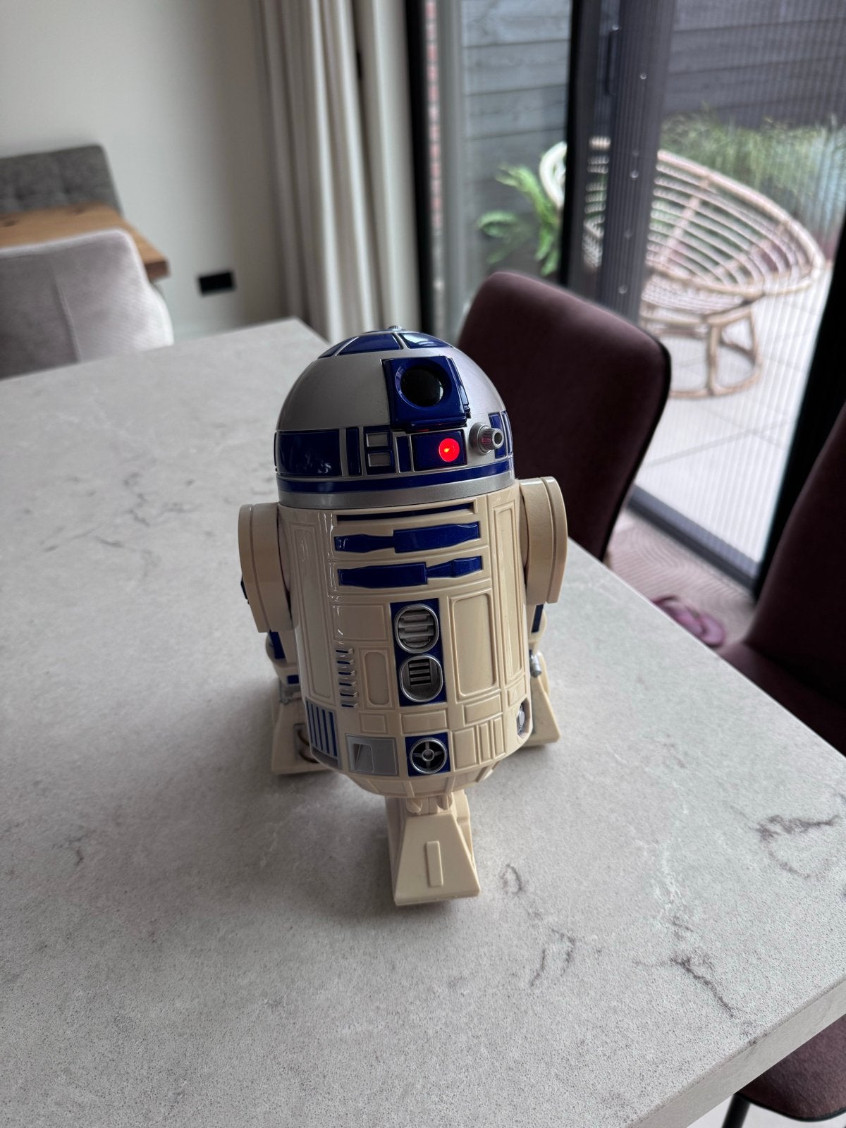 Star Wars R2-D2 Figuur - Verkleurd, Verzamelen, Star Wars, Ophalen of Verzenden, Gebruikt, Actiefiguurtje