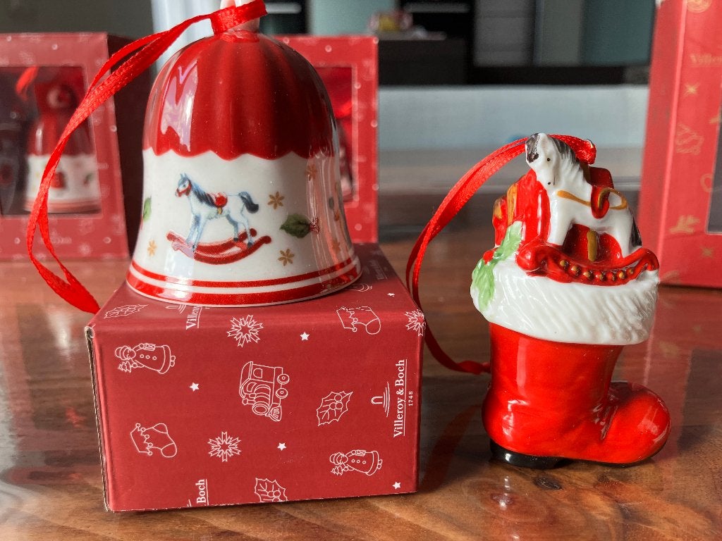 Villeroy & Boch Kerst hangers en meer met deuntje en lichtje, Diversen, Ophalen, Nieuw