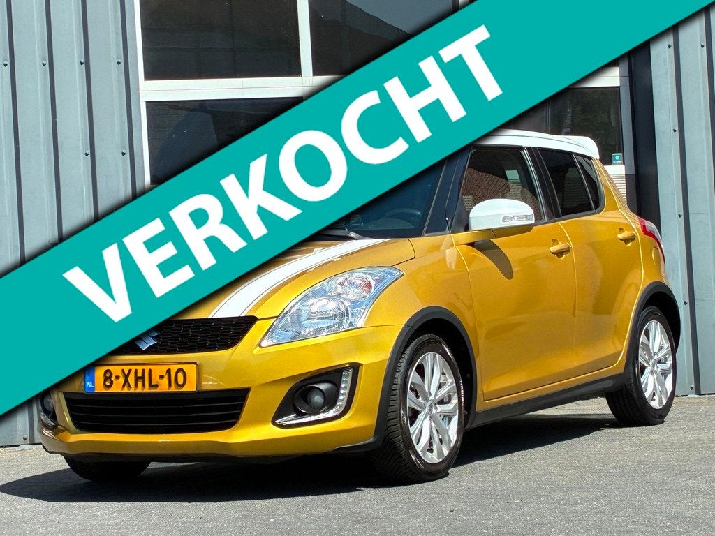 Suzuki Swift 1.2 Style S-Edition Airco Navigatie, Auto's, Suzuki, Bedrijf, Te koop, Swift, ABS, Airbags, Airconditioning, Boordcomputer