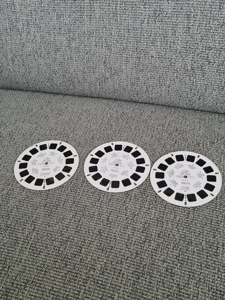 Viewmaster view master vintage schijfjes new york, Gebruikt, Ophalen of Verzenden, Nvt, Nvt