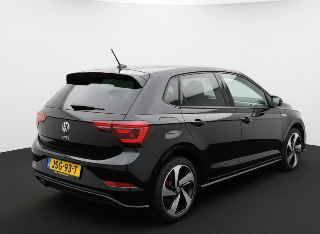 Volkswagen Polo 2.0 TSI GTI TSI 210PK DSG GTI-SPORT IQ-LIGHT, Auto's, 15 km/l, Gebruikt, 4 cilinders, Zwart