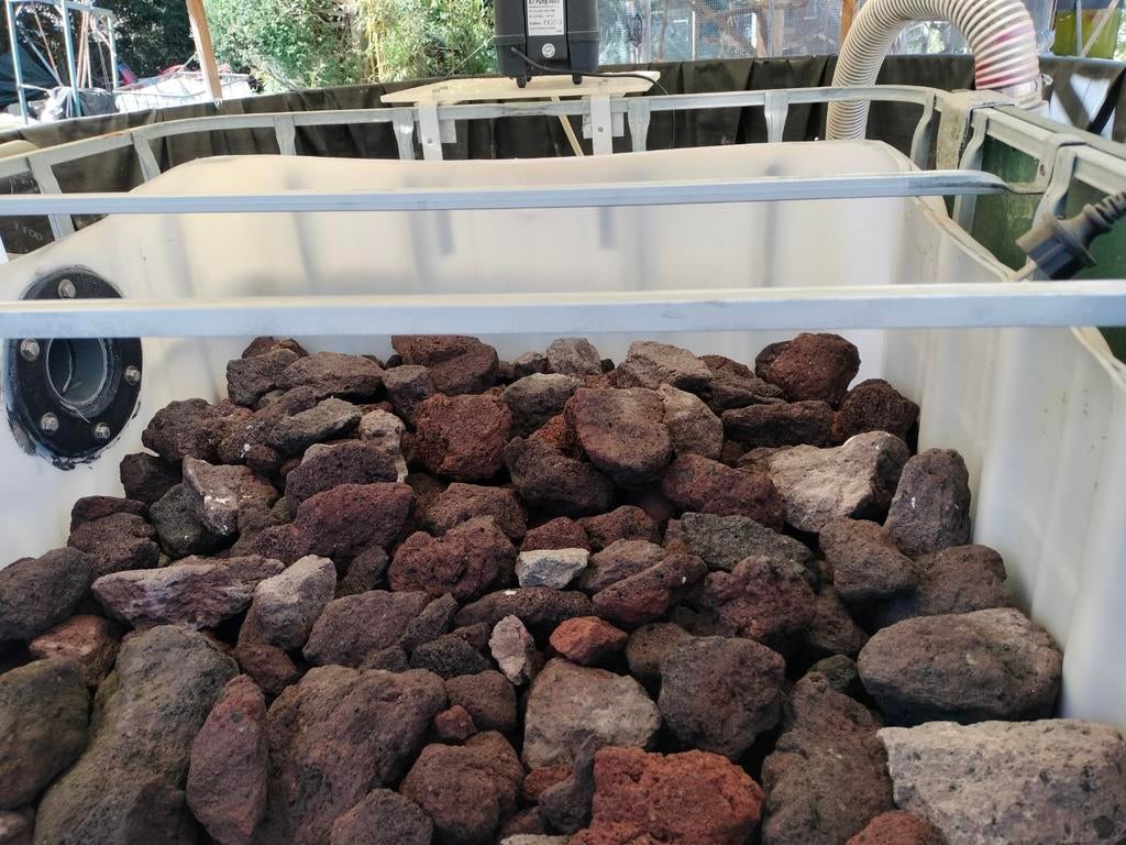 Grote zwemvijver Epdm rubber folie inhoud 16 cub compleet., Tuin en Terras, Vijver-toebehoren, Ophalen