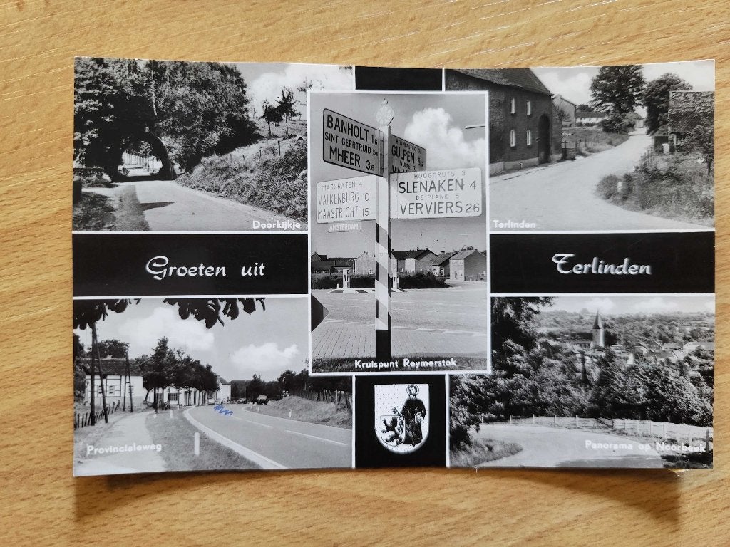 ansicht TERLINDEN meerluik, Ophalen of Verzenden, Voor 1920, Limburg