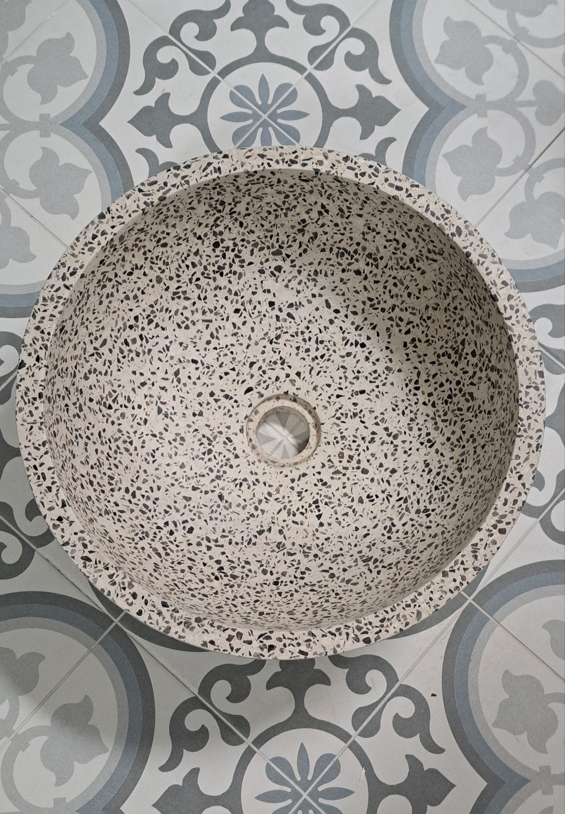 Prachtige terrazzo / granito waskommen - NIEUW, Doe-het-zelf en Verbouw, Sanitair, Ophalen, Nieuw