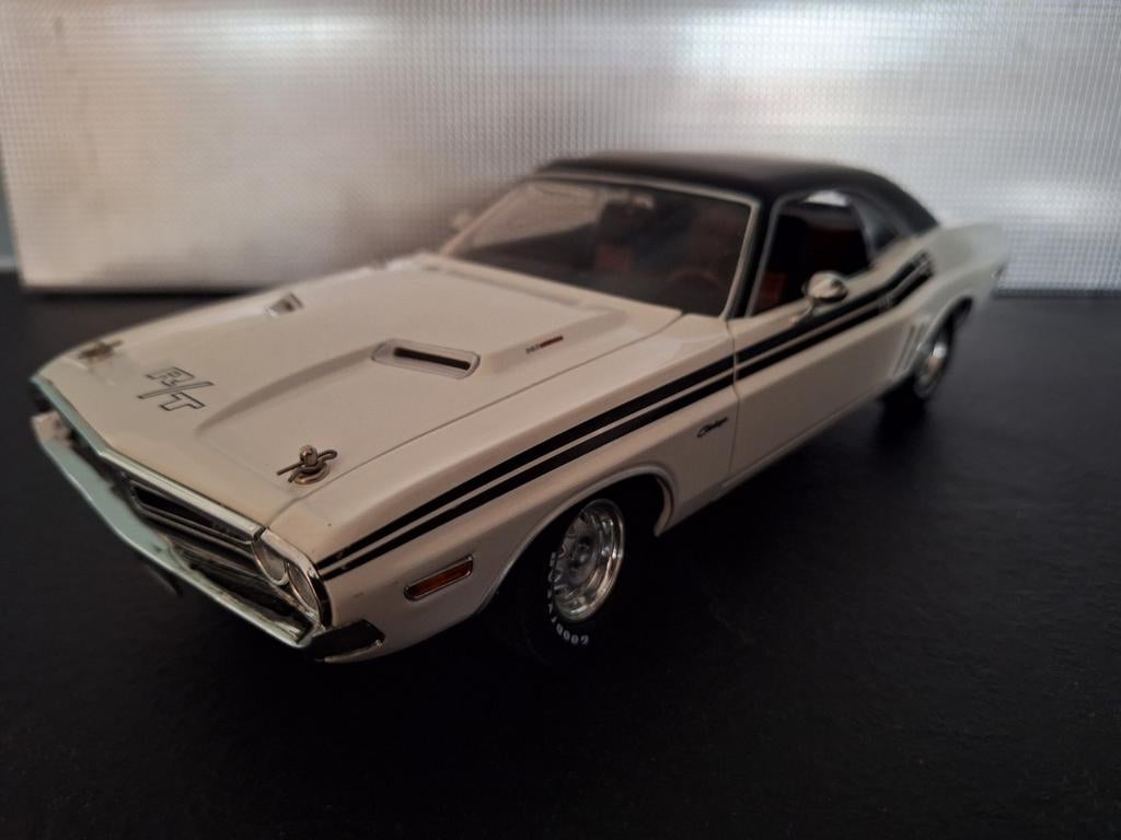 Dodge Challenger R/T 1971 Schaal 1:18, Overige merken, Auto, Nieuw, Ophalen of Verzenden