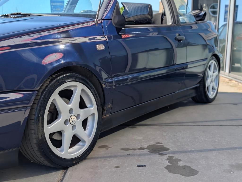 Volkswagen Golf Cabriolet 1.8 - Stuurbekr - Electr Ramen -, Stof, Gebruikt, Zwart, 4 cilinders
