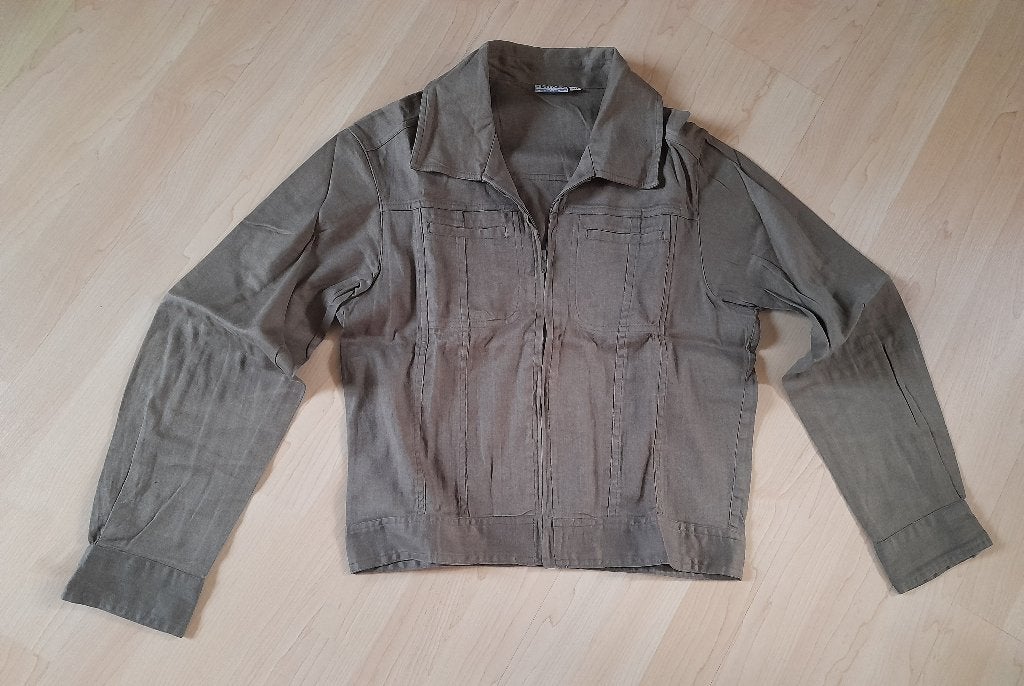 Groenkleurig JASJE merk Pescara maat 40, Kleding | Dames, Ophalen of Verzenden, Zo goed als nieuw, Maat 38/40 (M), Jasje