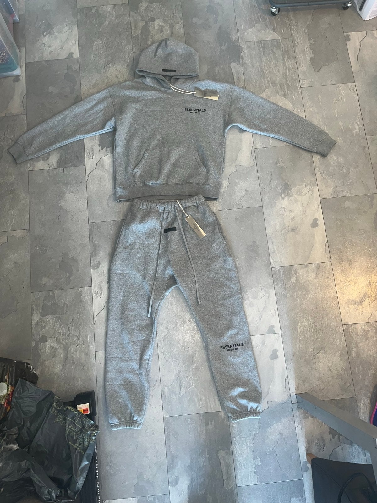 Essentials Fear of God trainingspak grijs -  Maat S, Verzenden, Nieuw, Maat 46 (S) of kleiner